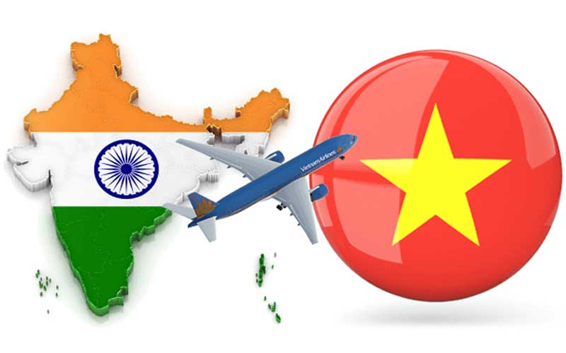 Get From India to Vietnam by Air