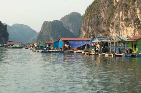 Get off the boat at Tuan Chau Marina and catch a late afternoon flight to Ho Chi Minh