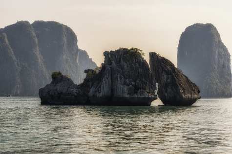 In the morning, Vietnam Travel’s driver will pick you up by bus from your hotel to Halong Bay