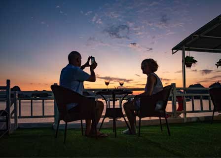 HANOI – HALONG BAY – SUNG SOT CAVE – TITOP OR SOI SIM ISLAND (L/ D)